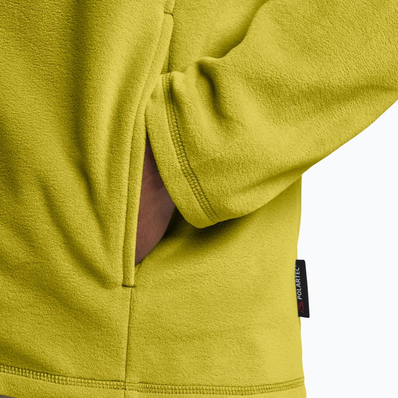Pánska fleecová bunda Jack Wolfskin Taunus Fz chartreuse 6