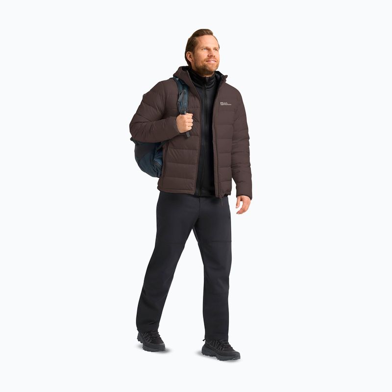 Pánska páperová bunda Jack Wolfskin Ather Down Hoody peat 2