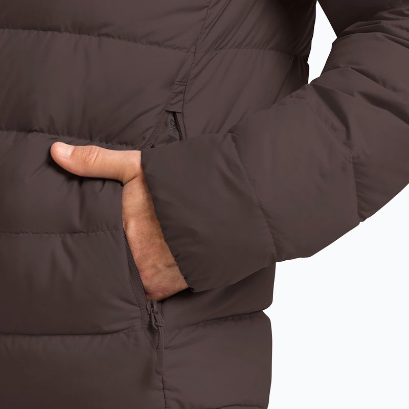 Pánska páperová bunda Jack Wolfskin Ather Down Hoody peat 5
