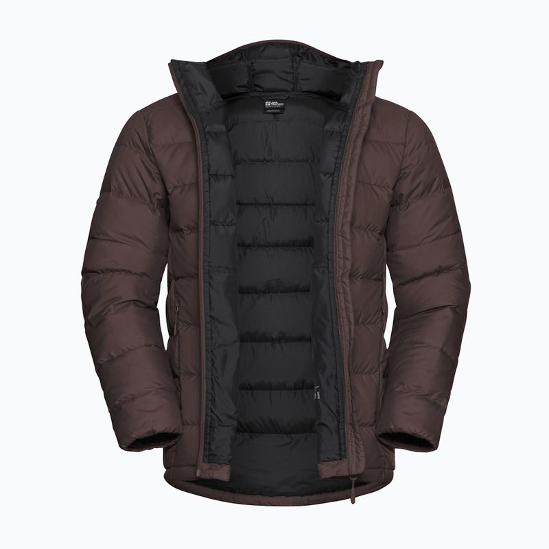 Pánska páperová bunda Jack Wolfskin Ather Down Hoody peat 9