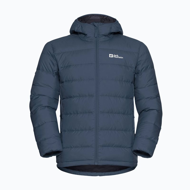 Pánska páperová bunda Jack Wolfskin Ather Down Hoody midnight sky/dark navy 7