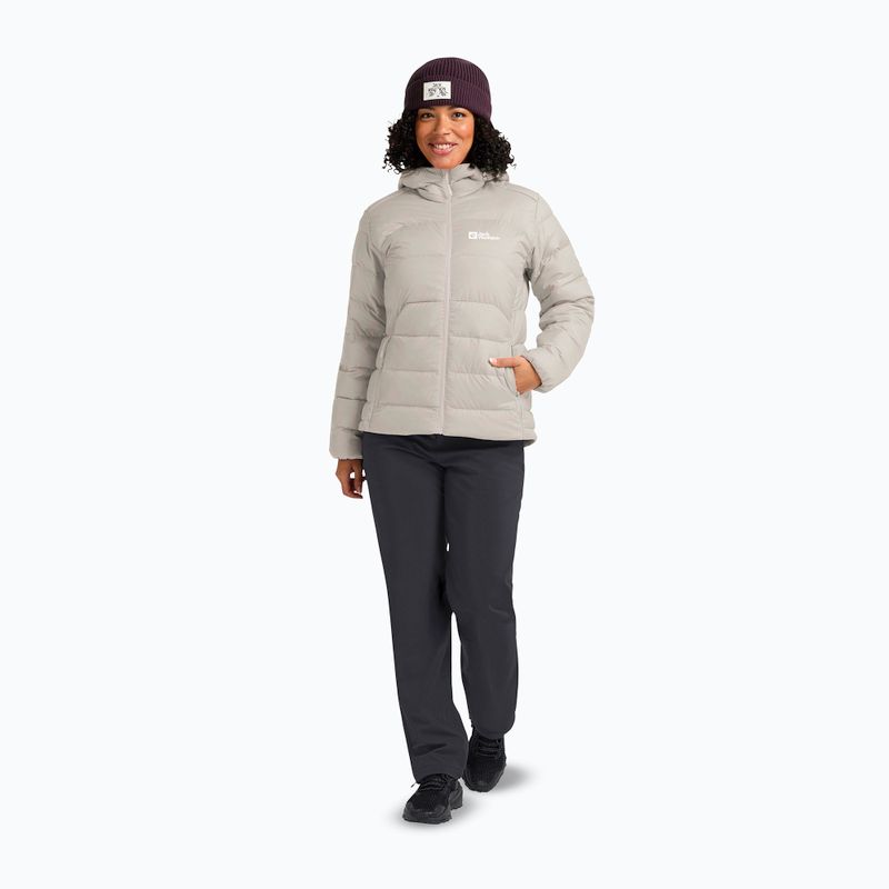Dámska páperová bunda Jack Wolfskin Ather Down Hoody pale sand 2