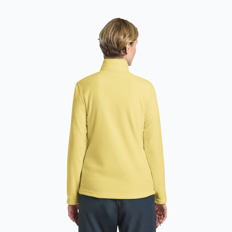 Dámska trekingová mikina Jack Wolfskin Taunus Hz lemon ice 3