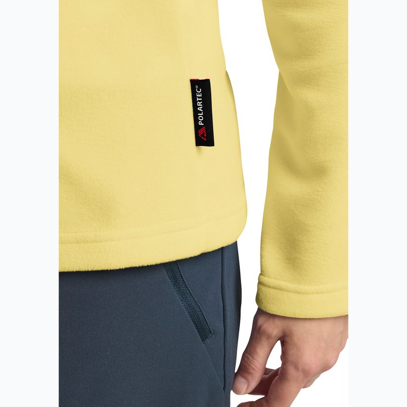Dámska trekingová mikina Jack Wolfskin Taunus Hz lemon ice 5