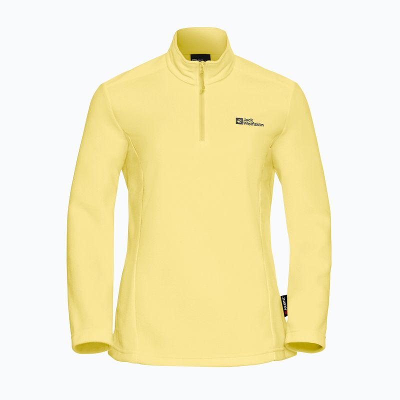 Dámska trekingová mikina Jack Wolfskin Taunus Hz lemon ice 6