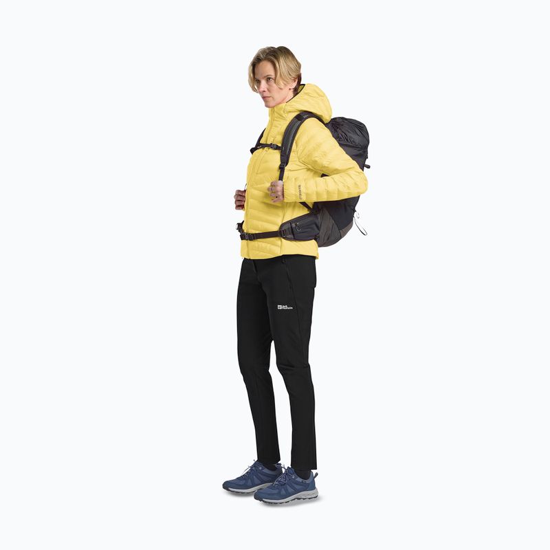 Dámska hybridná bunda Jack Wolfskin Routeburn Pro Ins lemon ice 2