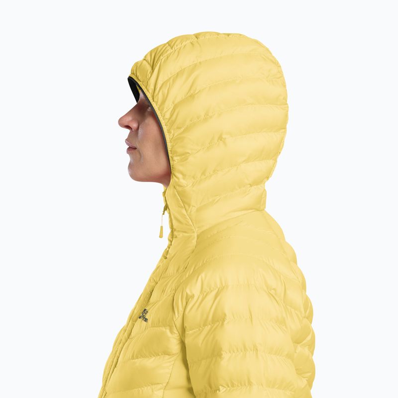 Dámska hybridná bunda Jack Wolfskin Routeburn Pro Ins lemon ice 4
