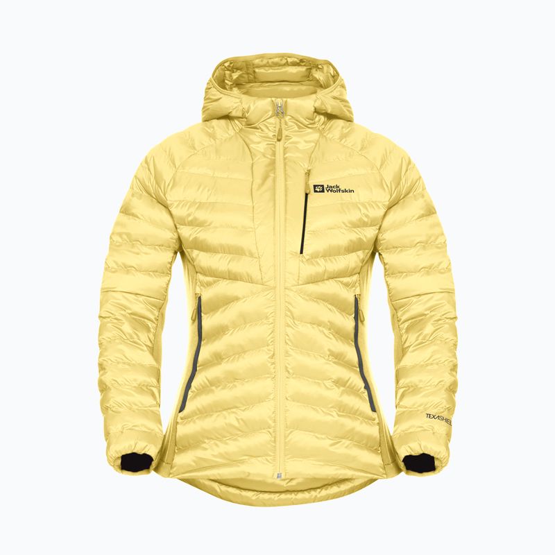 Dámska hybridná bunda Jack Wolfskin Routeburn Pro Ins lemon ice 8