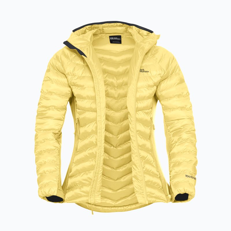 Dámska hybridná bunda Jack Wolfskin Routeburn Pro Ins lemon ice 10