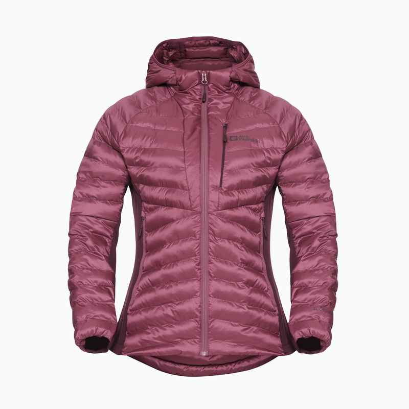 Dámska zateplená bunda Jack Wolfskin Routeburn Pro Ins raisin 8