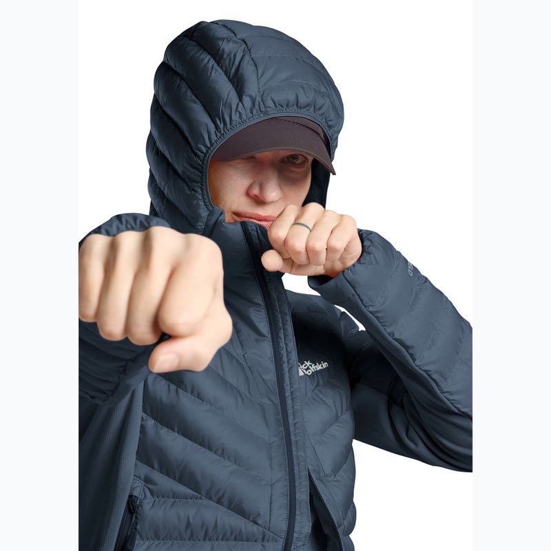 Dámska hybridná bunda Jack Wolfskin Routeburn Pro Ins midnight sky 5