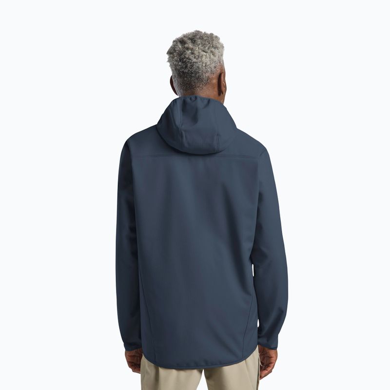 Jack Wolfskin Bornberg Hoody muška softshell jakna midnight sky 3