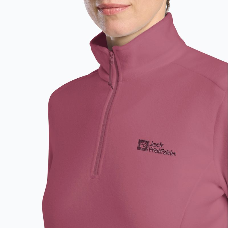 Dámska trekingová mikina Jack Wolfskin Taunus Hz raisin 4
