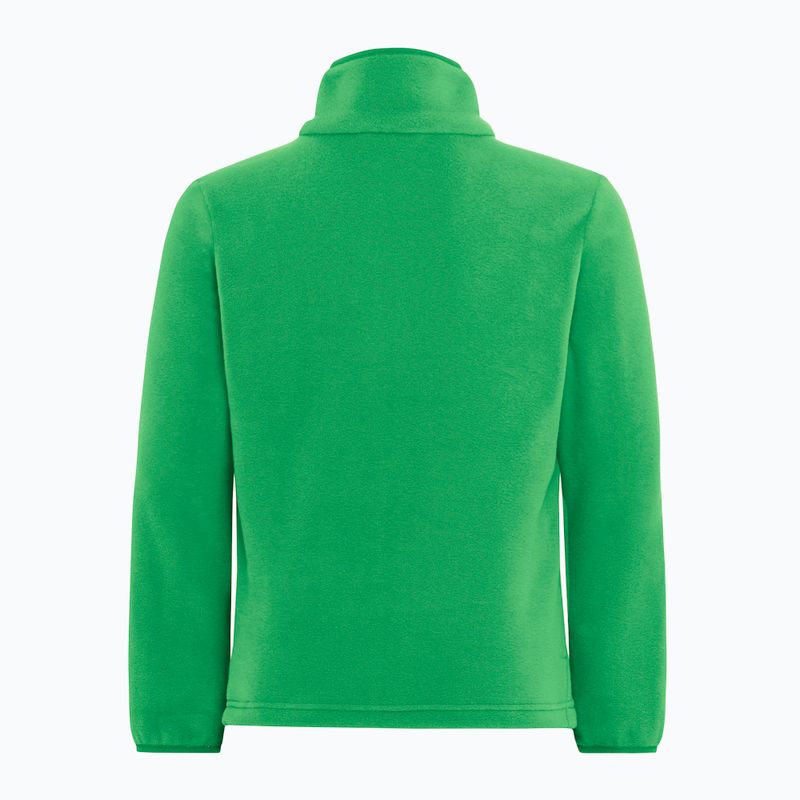 Detská fleecová mikina Jack Wolfskin Taunus mystic green 2
