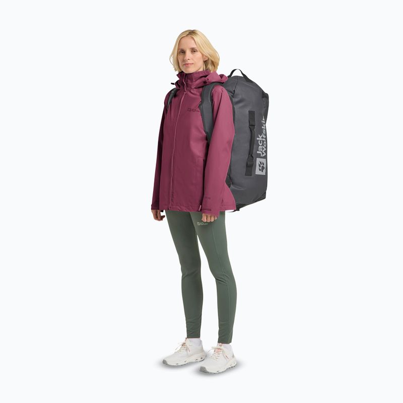 Dámska bunda do dažďa Jack Wolfskin Trailtime 2L raisin 2