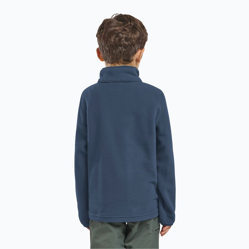 Detská fleecová mikina Jack Wolfskin Taunus midnight sky 8