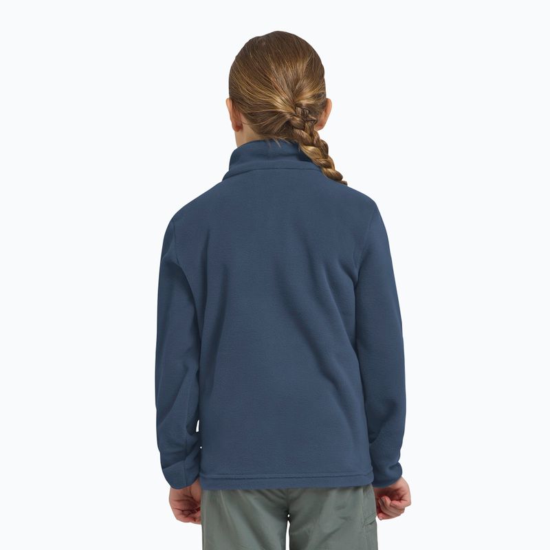 Detská fleecová mikina Jack Wolfskin Taunus midnight sky 10