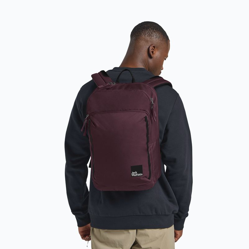 Mestský batoh Jack Wolfskin Terracade 24 l amaranth 9
