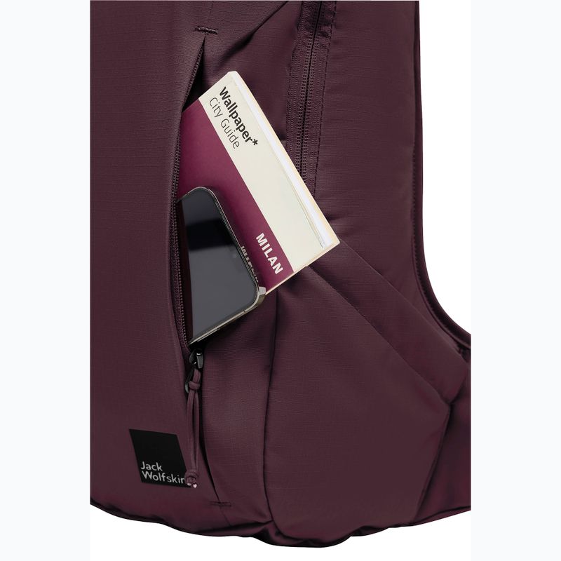 Dámsky mestský batoh Jack Wolfskin Waimea 15 l amaranth 9
