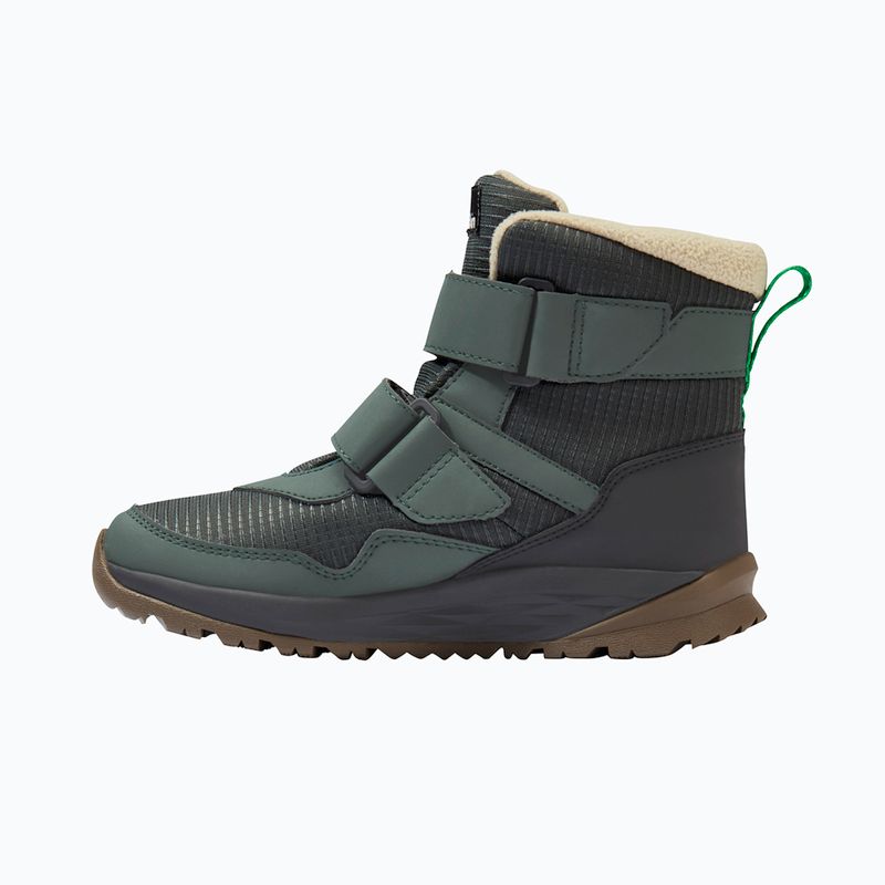 Detské topánky Jack Wolfskin Polar Bear-B Texapore Mid Vc mystic green 2