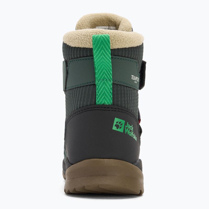 Detské topánky Jack Wolfskin Polar Bear-B Texapore Mid Vc mystic green 6