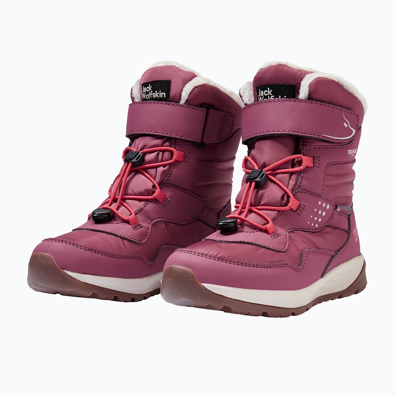 Detské topánky Jack Wolfskin Polar Bear-G Texapore High Vc raisin 3