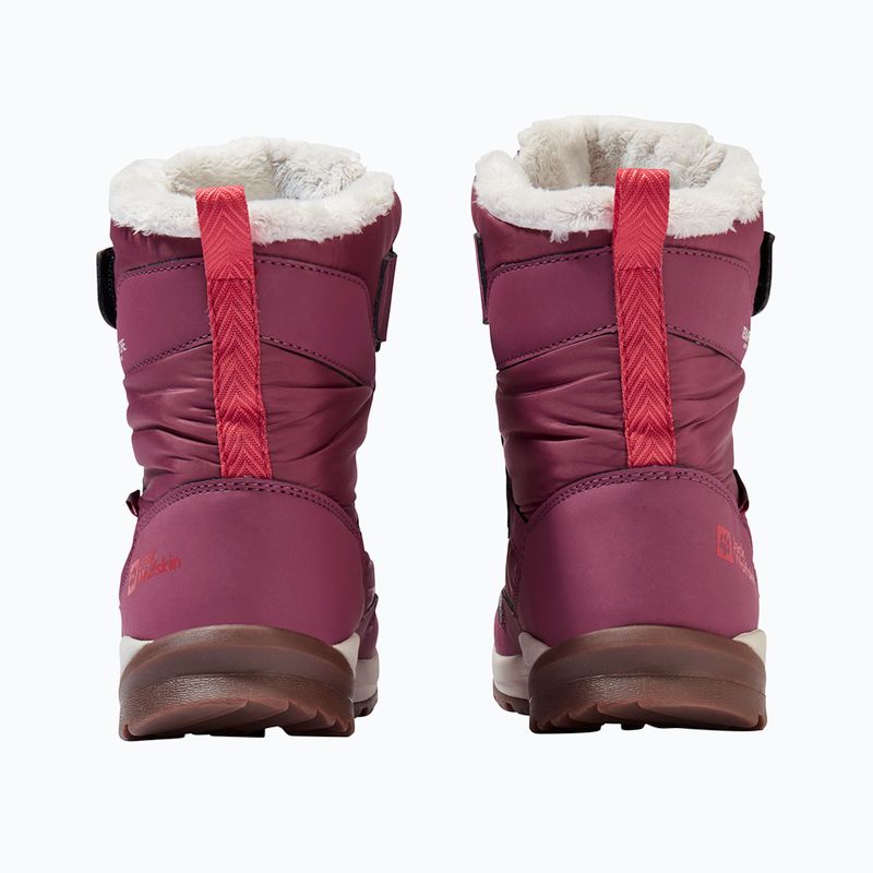 Detské topánky Jack Wolfskin Polar Bear-G Texapore High Vc raisin 4