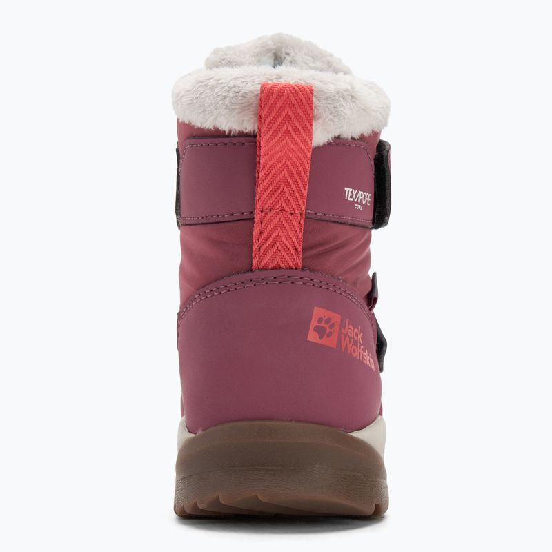 Detské topánky Jack Wolfskin Polar Bear-B Texapore Mid Vc raisin 6