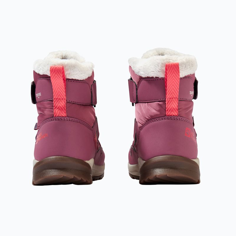 Detské topánky Jack Wolfskin Polar Bear-B Texapore Mid Vc raisin 4