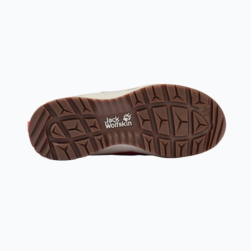 Detské topánky Jack Wolfskin Polar Bear-B Texapore Mid Vc raisin 7