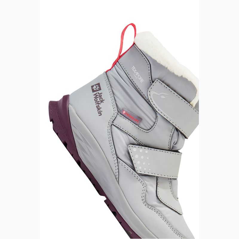 Detské topánky Jack Wolfskin Polar Bear-B Texapore Mid Vc rainstorm 8