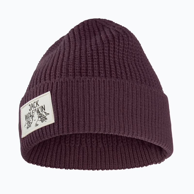 Zimná čiapka Jack Wolfskin Badge amaranth