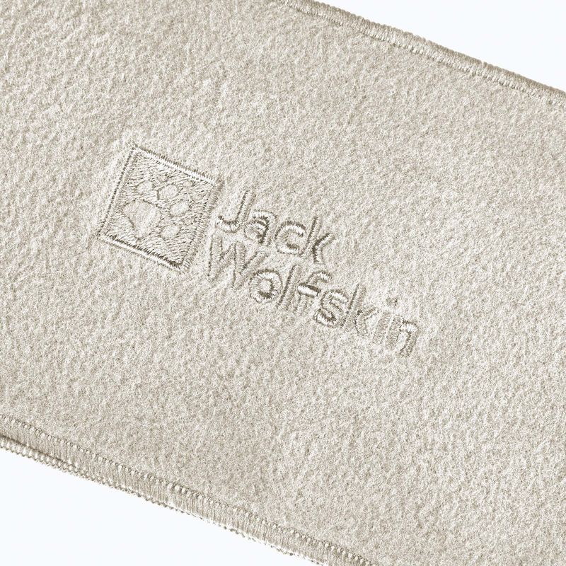 Fleecová čelenka Jack Wolfskin Real Stuff pale sand 3