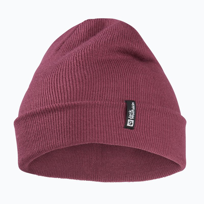 Zimná čiapka Jack Wolfskin Rib raisin