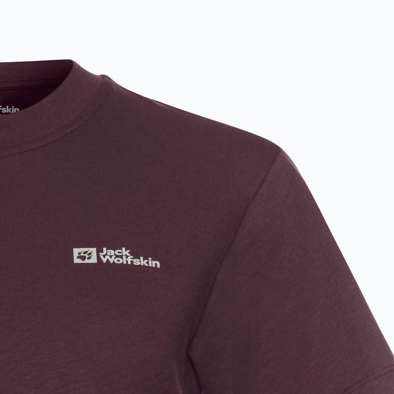 Dámske tričko Jack Wolfskin Essential amaranth 7