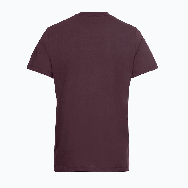 Pánske tričko Jack Wolfskin Essential amaranth 7