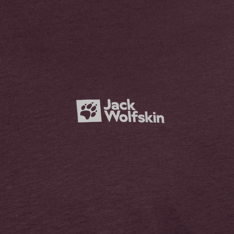 Pánske tričko Jack Wolfskin Essential amaranth 8