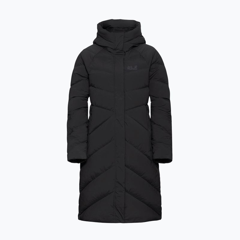Dámsky páperový kabát Jack Wolfskin Marienplatz Coat black 7