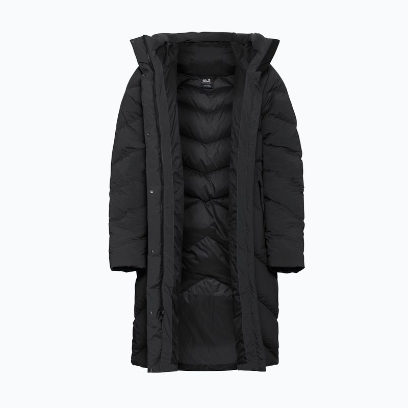 Dámsky páperový kabát Jack Wolfskin Marienplatz Coat black 9