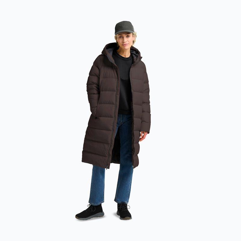 Dámsky páperový kabát Jack Wolfskin Frozen Palace peat 2