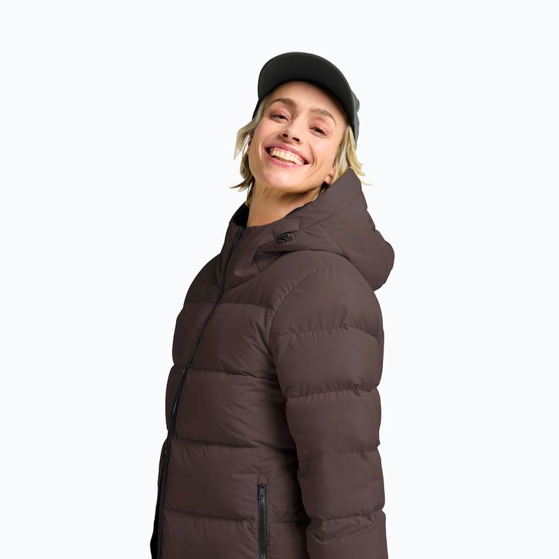 Dámsky páperový kabát Jack Wolfskin Frozen Palace peat 4