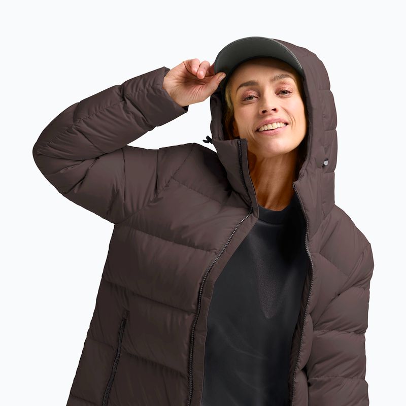 Dámsky páperový kabát Jack Wolfskin Frozen Palace peat 5