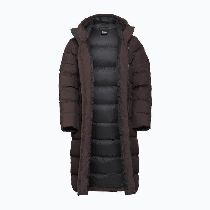Dámsky páperový kabát Jack Wolfskin Frozen Palace peat 11