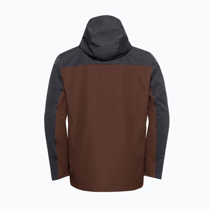 Pánska bunda 3v1 Jack Wolfskin Taubenberg 3In1 hot chocolate 11
