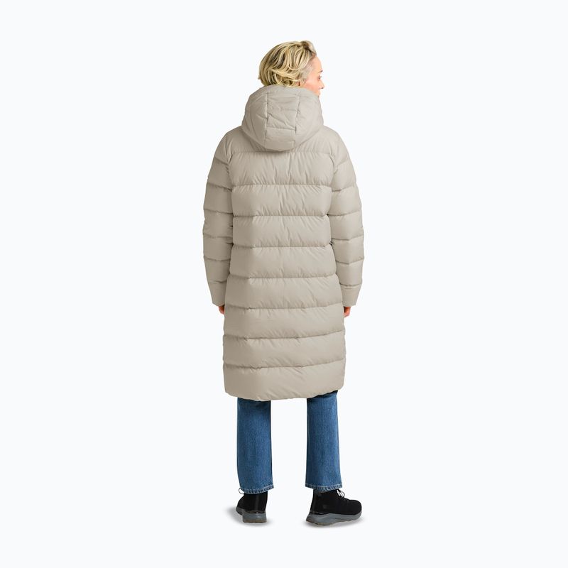 Dámsky páperový kabát Jack Wolfskin Frozen Palace pale sand 3