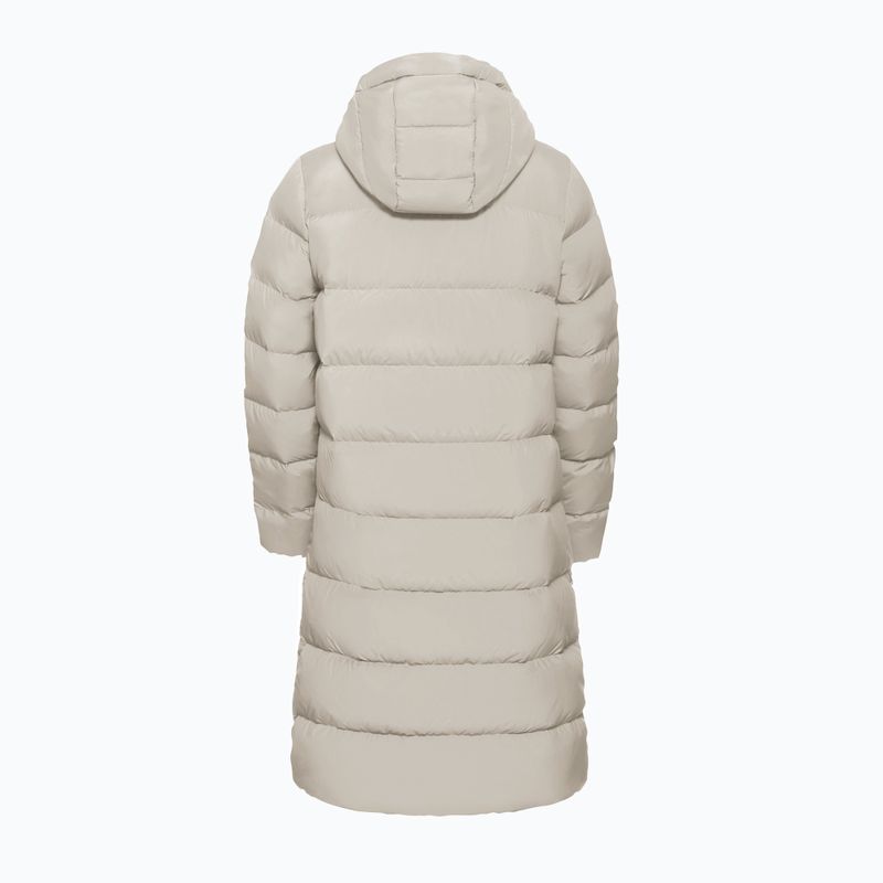 Dámsky páperový kabát Jack Wolfskin Frozen Palace pale sand 10