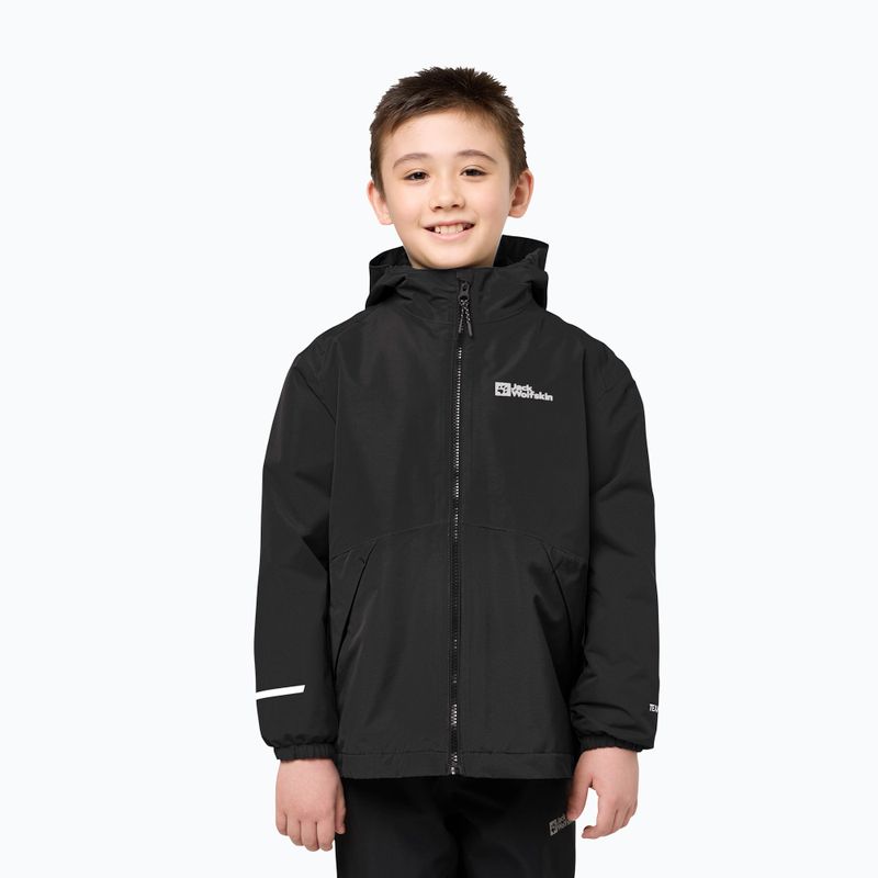 Detská bunda 3v1 Jack Wolfskin Iceland 3IN1 black 12
