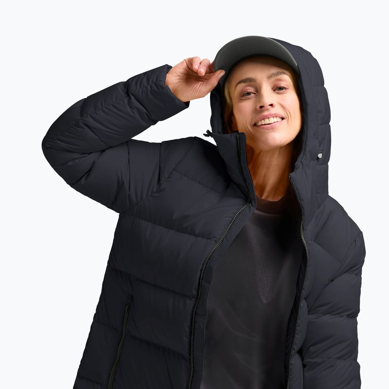 Dámsky páperový kabát Jack Wolfskin Frozen Palace Coat dark navy 4