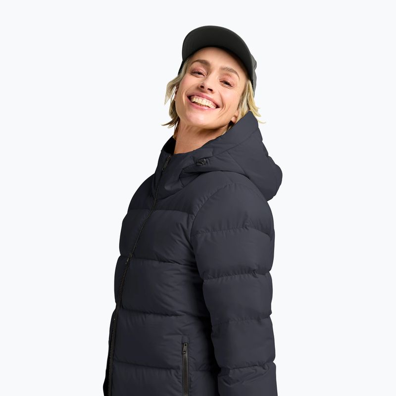 Dámsky páperový kabát Jack Wolfskin Frozen Palace Coat dark navy 5
