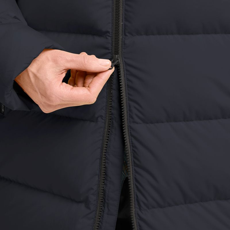 Dámsky páperový kabát Jack Wolfskin Frozen Palace Coat dark navy 7